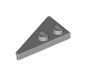 LEGO Medium Stone Gray Wedge Plate 2 x 4 Wing Right (65426)