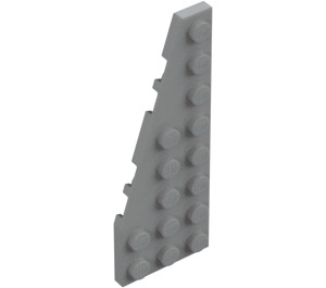 LEGO Medium Stone Gray Wedge Plate 3 x 8 Wing Left (50305)