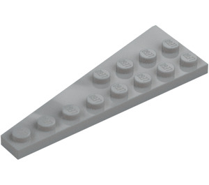 LEGO Medium stengrå Kile Plade 3 x 8 Vinge Højre (3545)