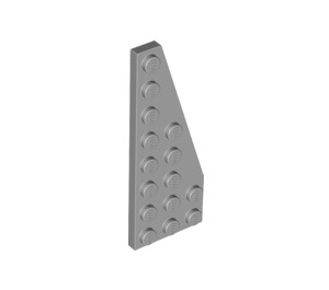 LEGO Medium Stone Gray Wedge Plate 3 x 8 Wing Right (50304)