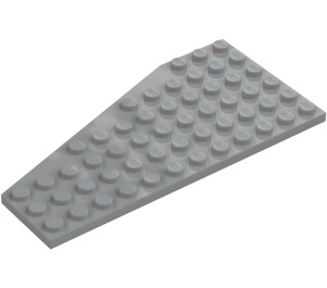 LEGO Medium steingrå Kile Plate 6 x 12 Vinge Høyre (30356)