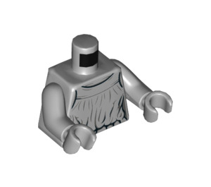 LEGO Gris piedra medio Weeping Angel Minifigura Torso (973 / 76382)