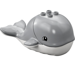 LEGO Grigio pietra medio Whale