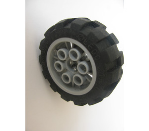 LEGO Medium Stone Gray Wheel 20 x 30 Balloon Medium with Tire 49.6 x 20 (Balloon 20 x 30)