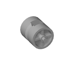 LEGO Medium Stone Gray Wheel Centre Wide with Stub Axles (30190)