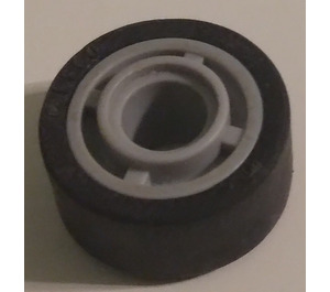 LEGO Medium Stone Gray Wheel Hub Ø11.2 x 8 with Centre Groove with Tire, Low Profile, Narrow Ø14.58 X 6.24