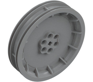 LEGO Medium Stone Gray Wheel Rim Ø75 x 15.8 (46334)