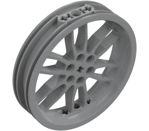 LEGO Medium Stone Gray Wheel Rim Ø75 x 17 (52051 / 88517)