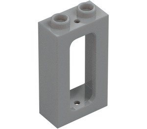 LEGO Medium Stone Gray Window Frame 1 x 2 x 3 (3233 / 4035)