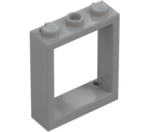 LEGO Medium Stone Gray Window Frame 1 x 3 x 3 (51239)