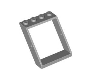 LEGO Medium Stone Gray Window Frame 4 x 4 x 3 Roof (4447)
