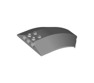 LEGO Medium Stone Gray Windscreen 6 x 8 x 2 Curved (40995 / 41751)