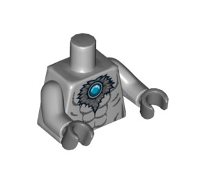 LEGO Medium Stone Gray Winzar Torso (76382 / 88585)