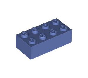 LEGO Mittelviolett Backstein 2 x 4 (3001 / 72841)