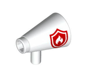 LEGO Megaphone med Ild logo (39144 / 62683)