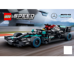 LEGO Mercedes-AMG F1 W12 E Performance & Mercedes-AMG Project Eins 76909 Instructions