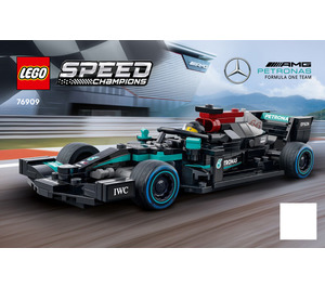 LEGO Mercedes-AMG F1 W12 E Performance & Mercedes-AMG Project One 76909 Byggeinstruksjoner