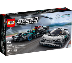 LEGO Mercedes-AMG F1 W12 E Performance & Mercedes-AMG Project One Set ...