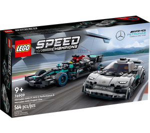 LEGO Mercedes-AMG F1 W12 E Performance & Mercedes-AMG Project One Set 76909 Packaging