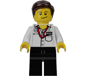 LEGO Mercedes AMG Petronas F1 Team Manager Minifigurka