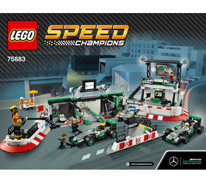 LEGO Mercedes AMG Petronas Formula One Team 75883 Instrukce