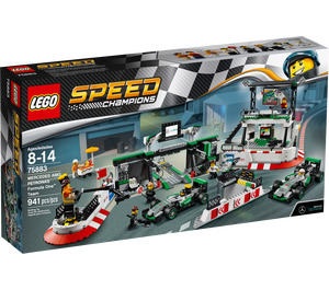 LEGO Mercedes AMG Petronas Formula Eins Team 75883 Packaging