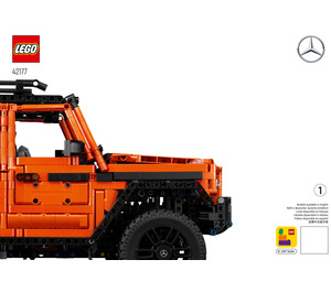 LEGO Mercedes-Benz G 500 PROFESSIONAL Line 42177 Istruzioni