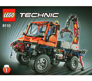 LEGO Mercedes-Benz Unimog U 400 Set 8110 Instructions
