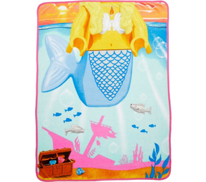 LEGO Mermaid 46 in x 60 in Throw (5007185)