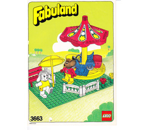 LEGO Merry-Go-Ronde 3663 Instructions