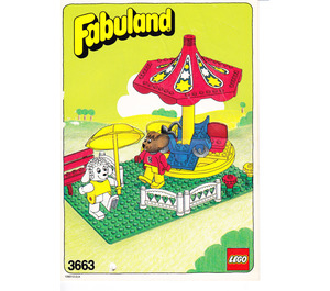 LEGO Merry-Go-Round 3663 Instruktioner