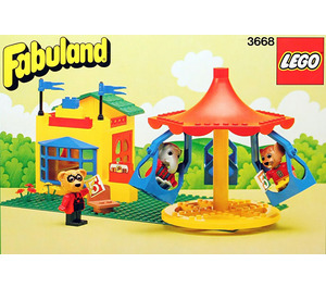 LEGO Merry-Go-Round with Ticket Booth Set 3668