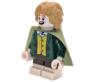 LEGO Merry con Medium Dark Carne Pelo Minifigura