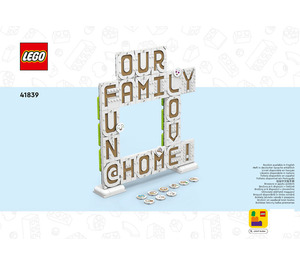 LEGO Message Board 41839 Instruktioner