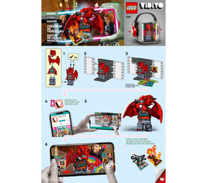 LEGO Metal Dragon BeatBox Set 43109 Instructions