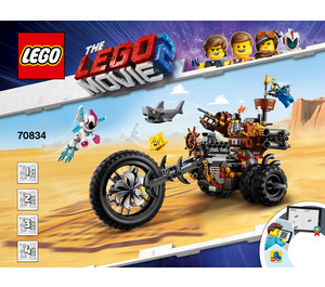 LEGO MetalBeard's Heavy Metal Motor Trike! Set 70834 Instructions