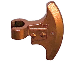 LEGO Metallic Copper Axe Head (53454 / 65042)