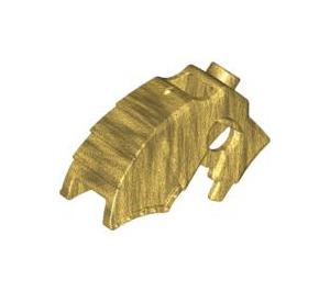 LEGO Metallic Gold Horse Head Armor (89524 / 91661)