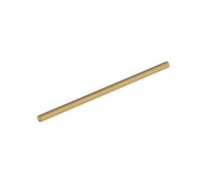 LEGO Oro metallizzato Tubo di plastica 8 cm (10 Bottoncini) (76302 / 80051)