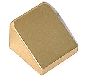 LEGO Metallisches Gold Steigung 1 x 1 (31°) (50746 / 54200)