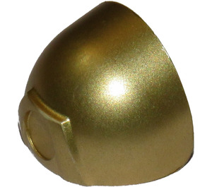 LEGO Metallic goud Vizier Groot met Trapezoid (49480 / 89159)