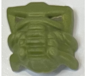 LEGO Metallic Green Bionicle Krana Mask Xa