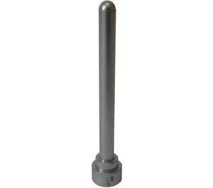 LEGO Metallic Silver Antenna 1 x 4 with Rounded Top (3957 / 30064)