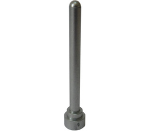 LEGO Argent Métallique Antenne 1 x 4 avec dessus arrondi (3957 / 30064)