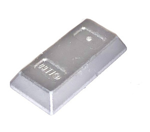 LEGO Metallic Silver Ingot (99563)
