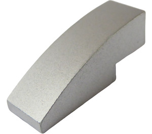 LEGO Metalliskt Silver Backe 1 x 3 Böjd (50950)