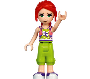 LEGO Mia - Coral and Lime Torso Minifigure