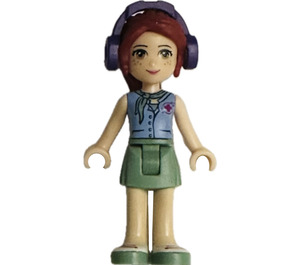 LEGO Mia, Sand Grønn Skjørt Minifigur