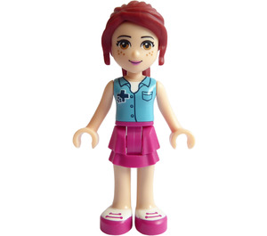 LEGO Mia met Blauw Nurse Top Minifiguur