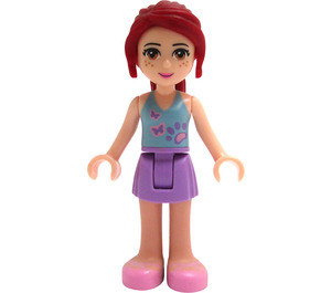 LEGO Mia mit Schmetterling oben Minifigur